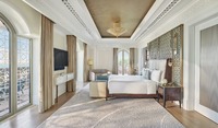 Luxurious suite with panoramic views.