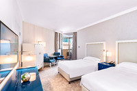 Twin Beds with Sea View and Balcony.