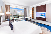 Spacious Room with Lounge Access.