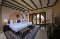 With a private balcony.