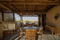 Featuring a spacious terrace lounge.