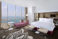 King or Twin Bed, Sea view, Modern Interior.