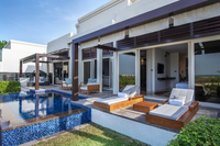 Ultimate in luxury island accommodation.