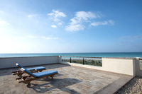 Experience a serene island retreat in this suite.