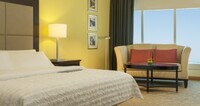 Spacious suite with separate living