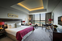 Spacious contemporary rooms, panoramic views.