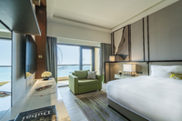 Balcony, lounge access, spacious views.