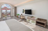 Sea view and private balcony.