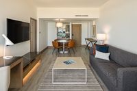 En-suite bathrooms and private balconies.