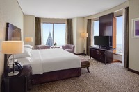Spacious suite with stunning views.