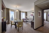 Spacious suite with stunning views.