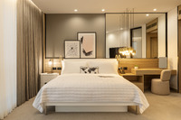Chic, spacious suite with luxury amenities.