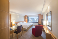 Panoramic views, modern style, deluxe amenities.