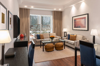 Spacious suite with kitchen facilities