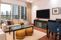 Spacious family suite with kitchen