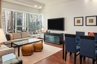 Spacious family suite with kitchen