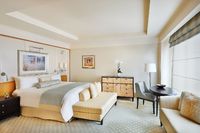 Luxury rooms, various bed options.