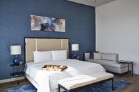 Spacious family suite with balconies