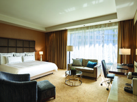 Spacious room with walk in shower.