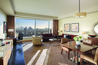 Separate living and dining area. 
