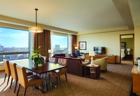 Spacious room, walk in shower, on a high floor.