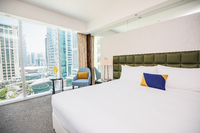Luxurious rooms with panoramic views.
