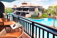 Charming sights of gardens and lagoon pools.