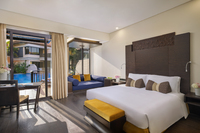 Unwind on the private balcony.