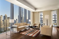 King Bedroom with Burj Khalifa View and Balcony