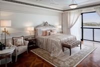Luxurious Versace suite with premium amenities.