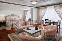 Elegant suite with city views.