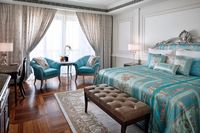 High-floor luxury room, Dubai Creek views.