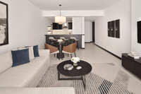 Family apartment with full kitchen