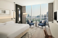 Expansive suite with city views