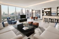 Expansive suite with city views