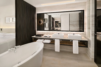 Expansive suite with city views