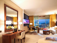 Luxurious rooms with private balcony.