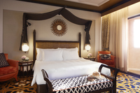Spacious suite with panoramic terrace.