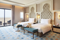 Two-bedroom suite with private terrace.