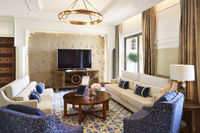 Two-bedroom suite with private terrace.