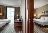 Interconnected King and Twin bedrooms.