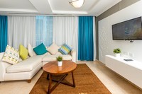 Spacious two-bedroom with full amenities.