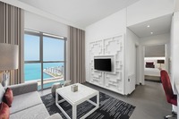 Spacious suites with pull-out sofa.