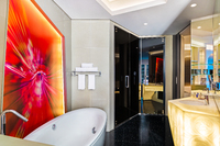 Entertainment room, lounge, bar, city vibe.