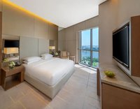 Located on higher floors.