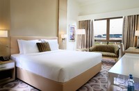 Cozy room with views, essentials.