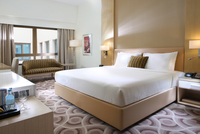 Compact, king/twin beds, essentials.