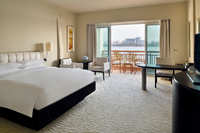 Relax in spacious Dubai suite.