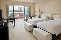Relax in spacious Dubai suite.