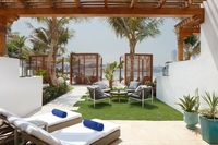 Direct beach-access lagoon room.
